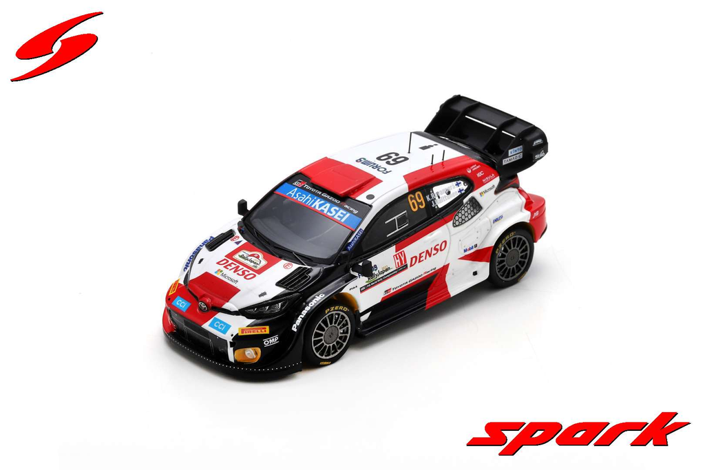 Spark : TOYOTA GR Yaris Rally1 HYBRID No.33 TOYOTA GAZOO Racing WRT Winner Rally Japan 2023 E. Evans - S. Martin