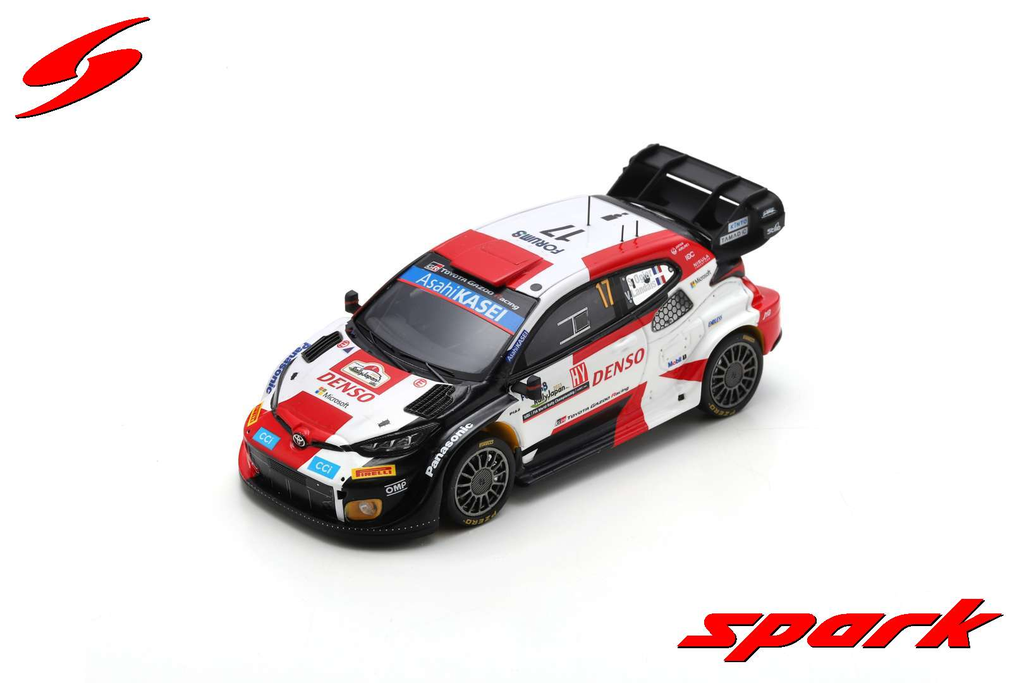 Spark : TOYOTA GR Yaris Rally1 HYBRID No.17 TOYOTA GAZOO Racing WRT
2nd Rally Japan 2023 S. Ogier - V. Landais