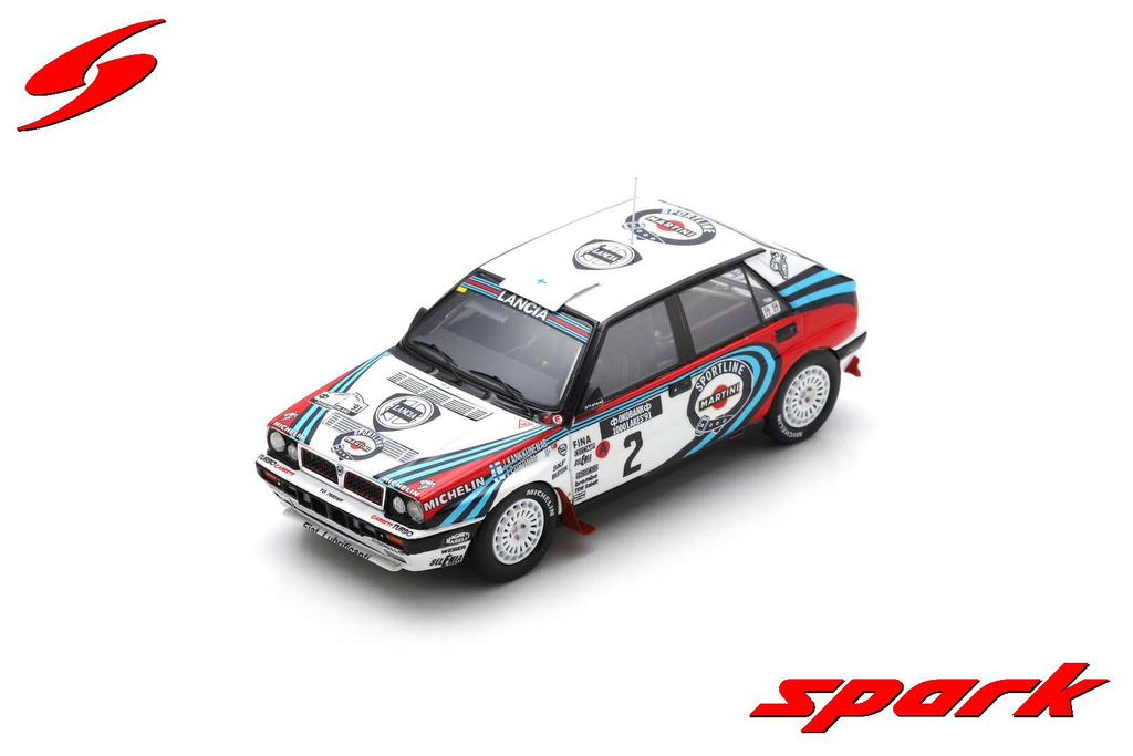 Spark : Lancia Delta HF Integrale 16V No.2 Winner 1000 Lakes Rally 1991 J. Kankkunen - J. Piironen