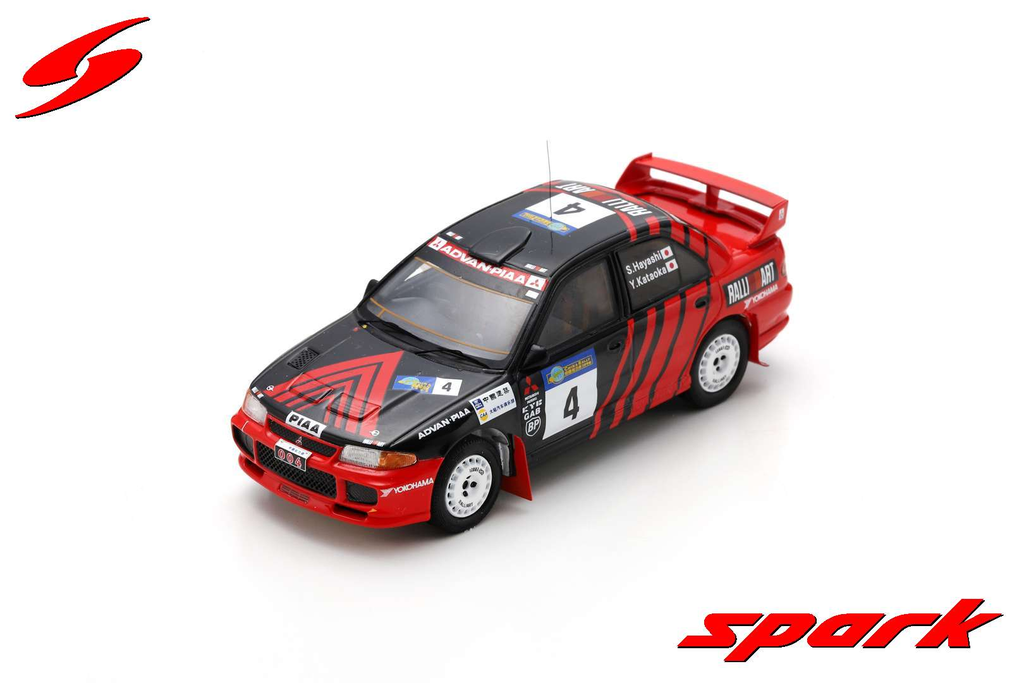 Spark : Mitsubishi Lancer EVOLUTION Ⅲ No.4 4th Rally China 1997 Y. Kataoka - S. Hayashi