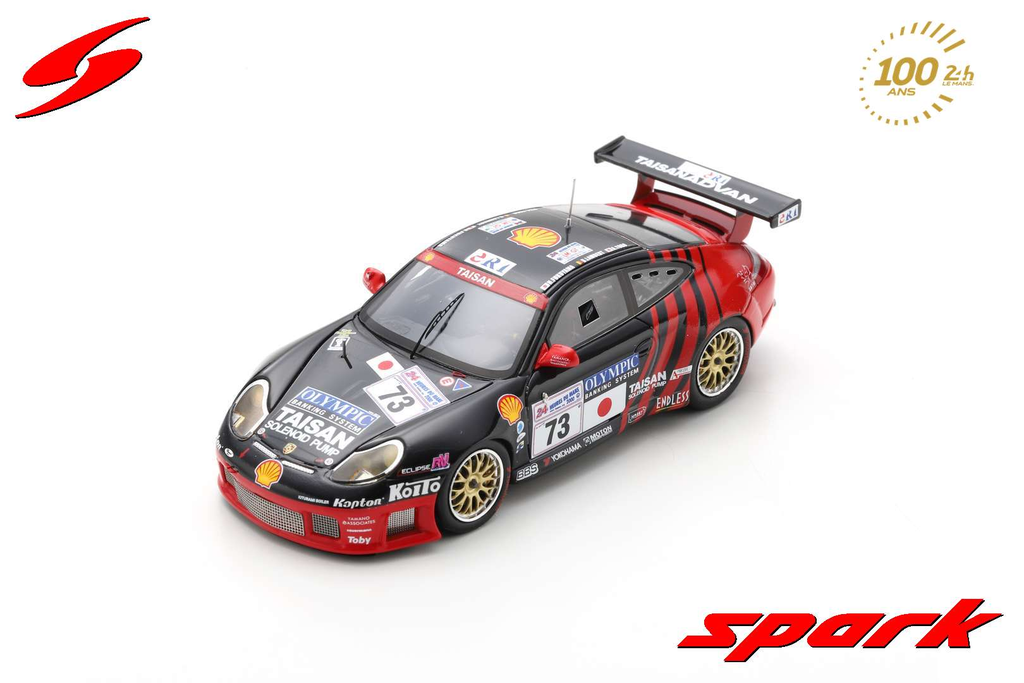 Spark : Porsche 996 GT3 R No.73 Team Taisan Advan 24H Le Mans 2000
H. Fukuyama – A. Yogo – B. Lambert