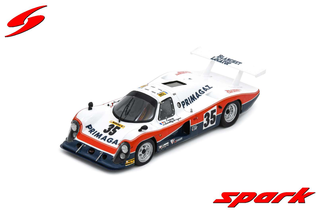 Spark : Cougar C01 No.35 Le Mans 24H 1982
Y. Courage - J-P. Grand - M. Dubois