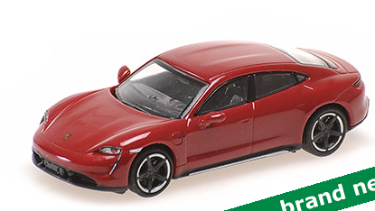 Minichamps : Porsche Taycan Turbos S 2019 Dark Red