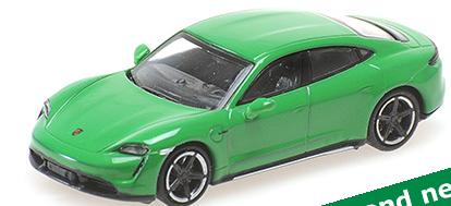 Minichamps : Porsche Taycan Turbos S 2019 Green Metal