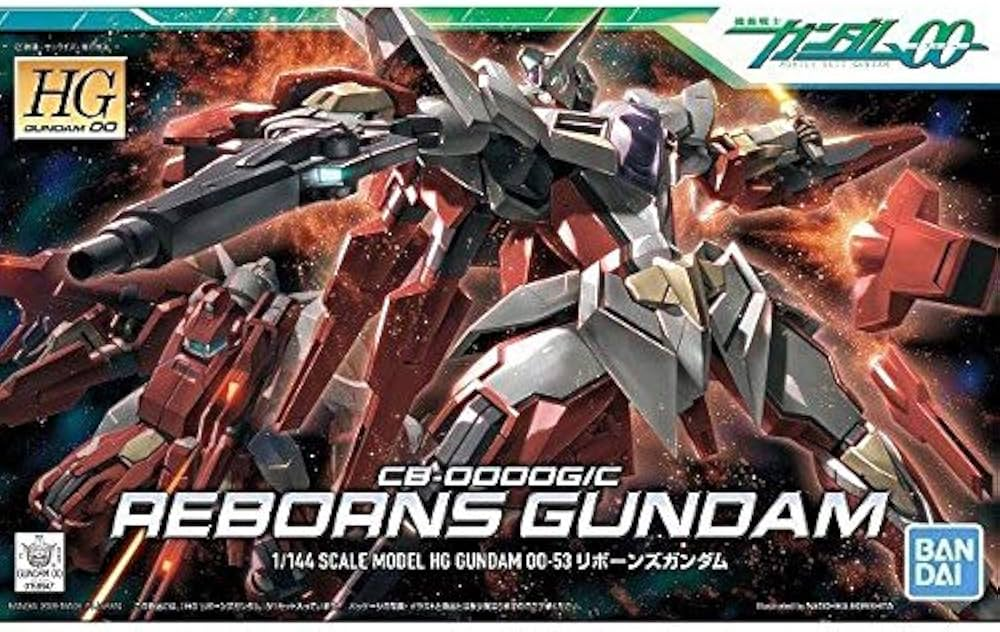 Bandai : HG Reborns Gundam CB-0000G/C