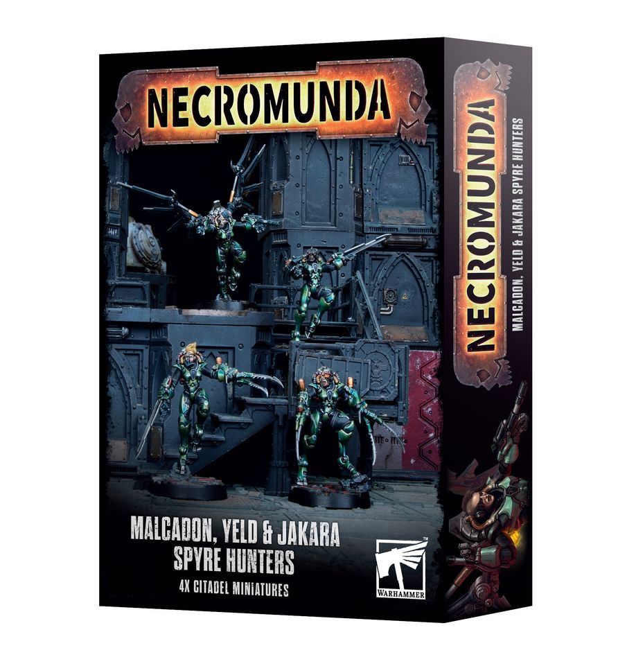 Necromunda : Malcadon, Yeld & Jakara Spyre Hunters │ Warhammer 40.000