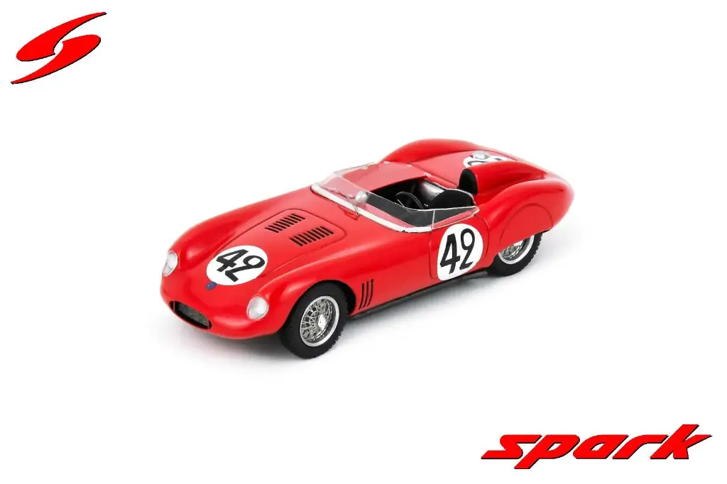 Spark :  OSCA Sport 750 N°42 11ème 24H Le Mans 1958 A. de Tomaso - C. Davis