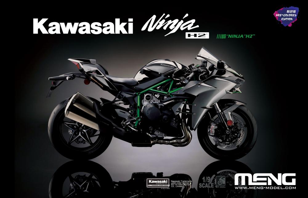 Meng : Kawasaki Ninja H2 │ Pre-colored 