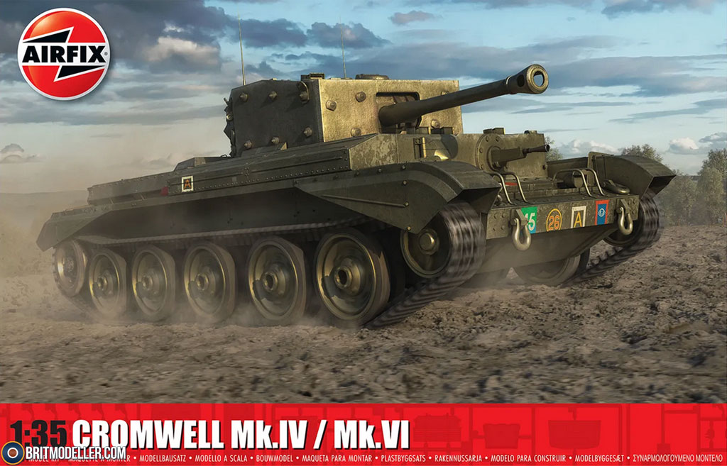 Airfix : Cruiser Mk.VIII A27M Cromwell Mk.IV / Mk.VI