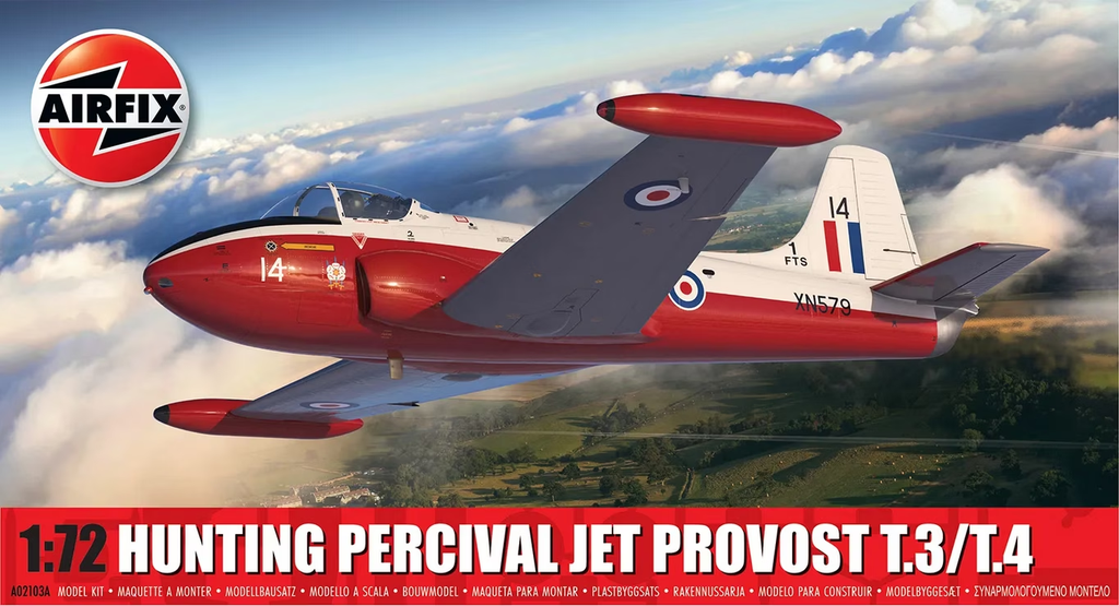 Airfix : Jet Provost T.3/T.4