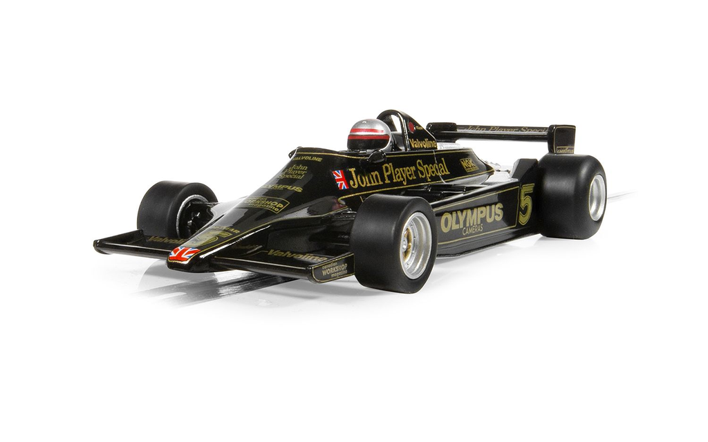 Scalextric : Lotus 79 JPS n°5 Mario Andretti World Champion 1978