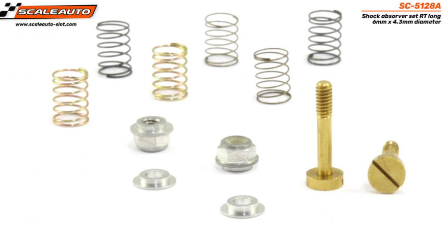 Scaleauto : RT3 Suspension System Long 4.3mm Springs