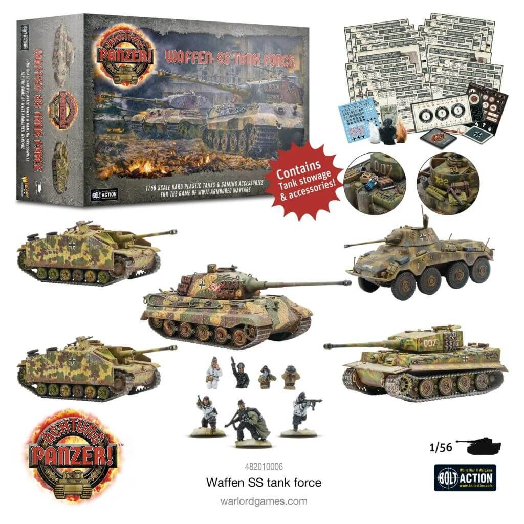 Achtung Panzer ! : Waffen-SS Tank Force │ Bolt Action