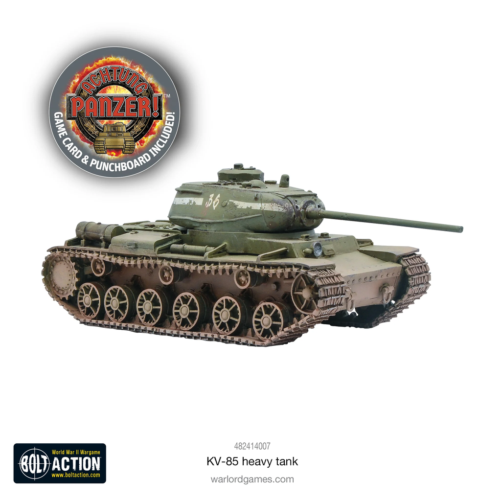 Bolt Action : KV-85 Heavy Tank │ Mid - Late