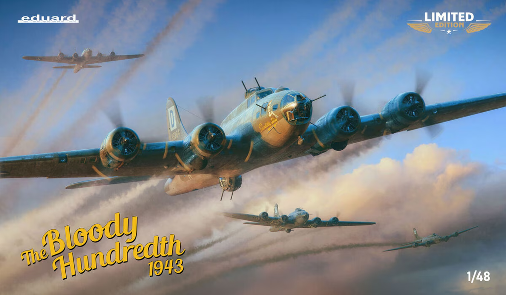 Eduard : The Bloody Hundredth 1943 │ B-17F Flying Fortress