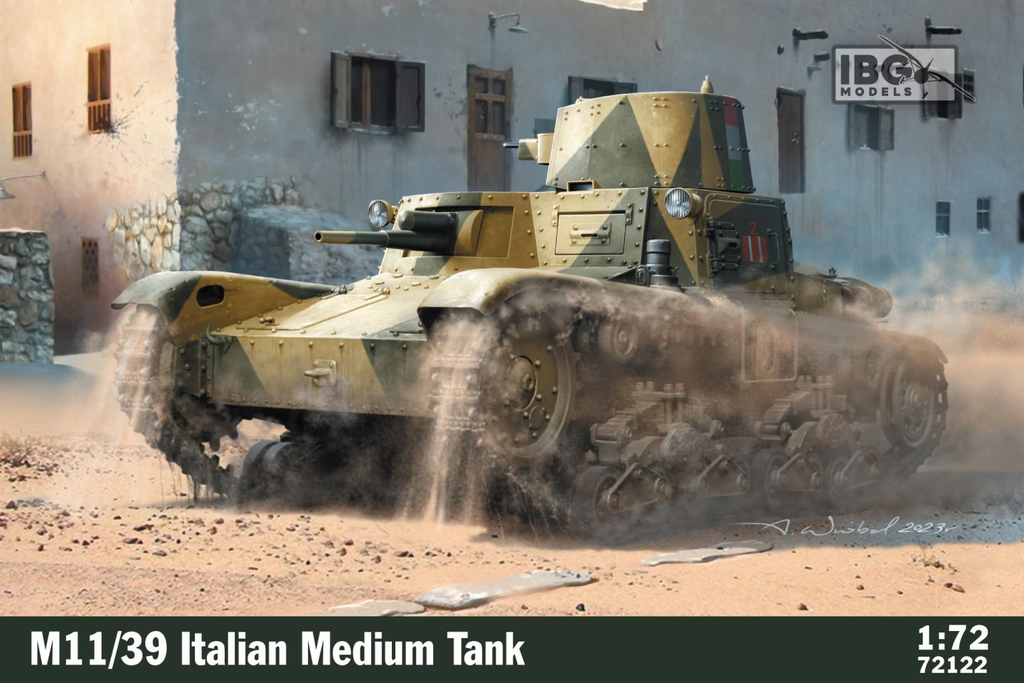 IBG Models : M11/39 Italian Tank