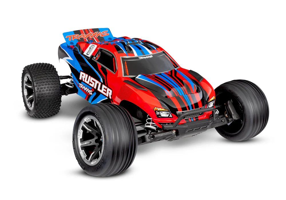 Traxxas : Rustler 2WD Brushed HD