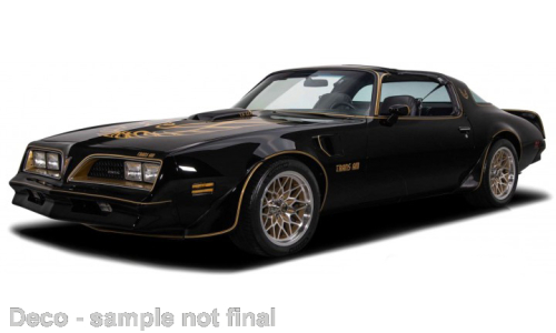 Maisto : Pontiac Firebird Trans │ Noir 