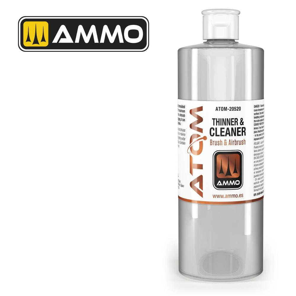 Ammo Mig : Atom Thinner & Cleaner (400ml)