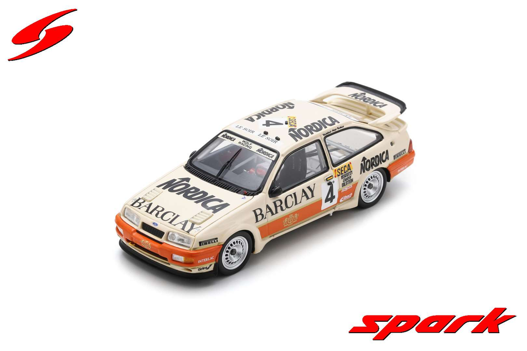 Spark : Ford Sierra RS Cosworth No.4 Wolf Racing Barclay 24h Spa-Francorchamps 1987 - J. Winkelhock - D. Artzet - M. Burkhard