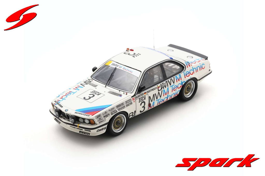 Spark : BMW 635 Csi │ No.3 24H Spa 1985 - D. Quester - J. Cecotto - M-Oestreich