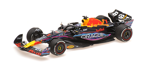 Minichamps : Oracle Red Bull racing RB19 │ Winner Miami GP 2023 - Max Verstappen 