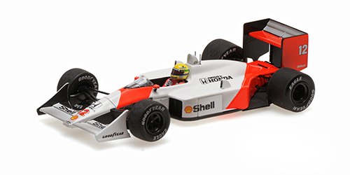 Minichamps : McLaren Honda MP4/4 │ World Champion 1988 - Ayrton Senna 