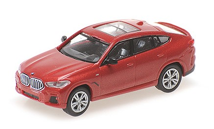 Minichamps : BMW X6 │ 2020 - Rouge métallique 