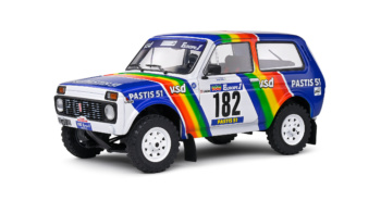 Solido  :  Lada niva │No.182 - Paris Dakar 1984 Jabouille/Sardou 