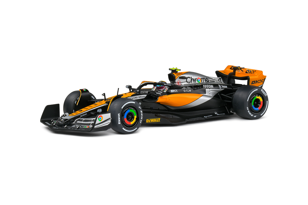 Solido : McLaren MCL60 │ No.4 Great Britain GP 2023 - L.Norris