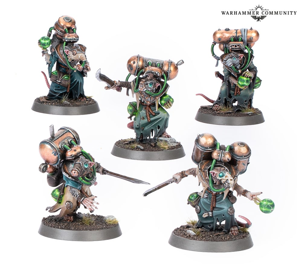 Skavens : ACOLYTES GLOBADIERS