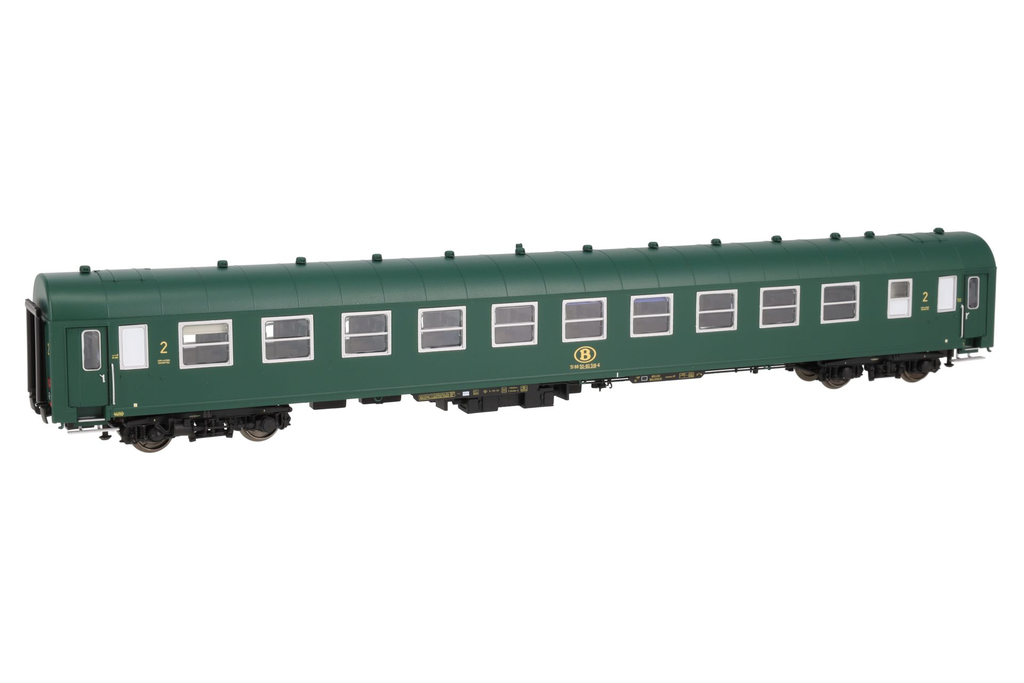 LS Models : Voiture I5 Bc10 Y25 Verte SNCB NMBS