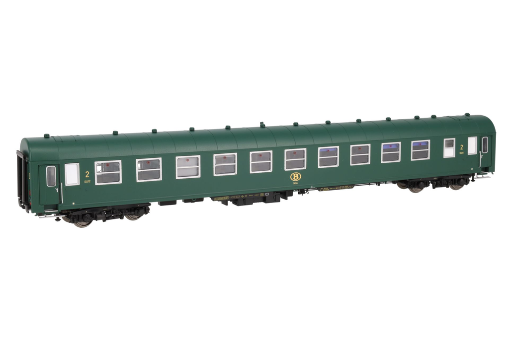 LSMODELS : Voiture I5 Bc10 ancien Numero Verte SNCB-NMBS