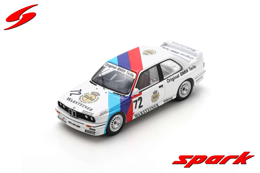 Spark : BMW E30 M3 │ No.72 4th Nürburgring 24H 1987 D.Quester - M.Oestreich - W.Vogt