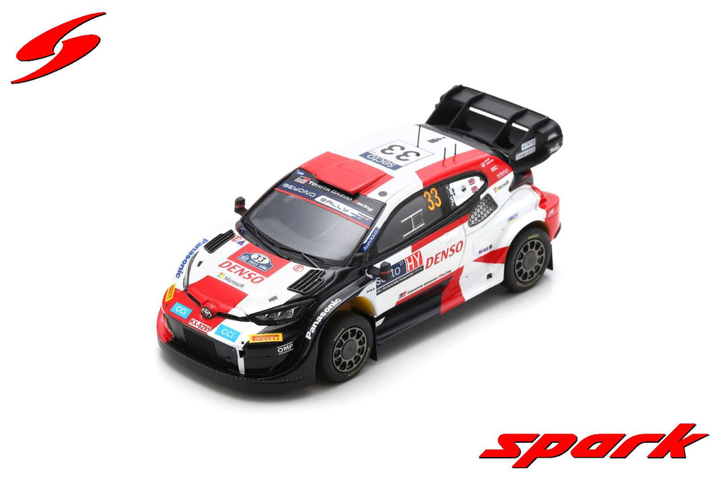 Spark : TOYOTA GR Yaris Rally1 HYBRID │ No.33 TOYOTA GAZOO Racing WRT Winner Rally Finland 2023 E. Evans - S. Martin