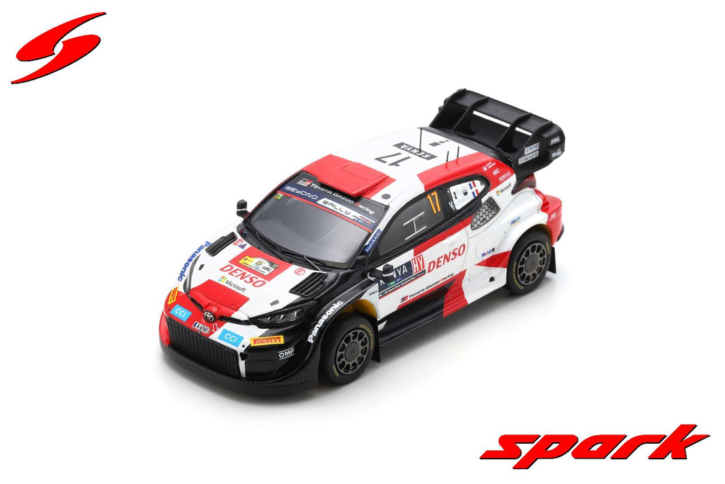 Spark : TOYOTA GR Yaris Rally1 HYBRID │ No.17 TOYOTA GAZOO Racing WRT Winner Rally Safari 2023 S. Ogier - V. Landais