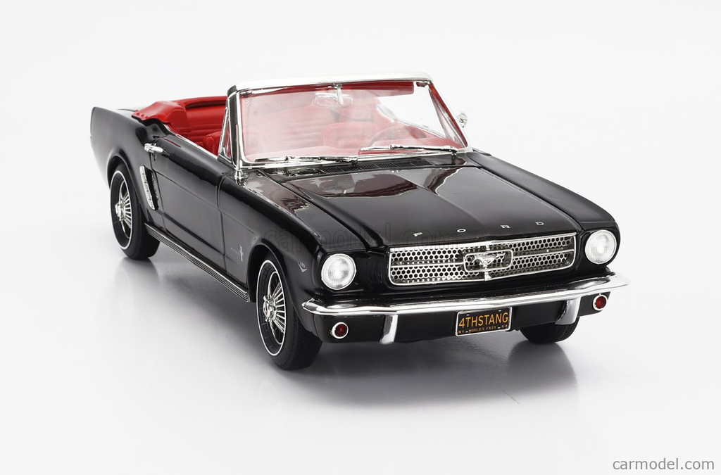 Autoworld : Ford Mustang Convertible │ 1964 Noir "Raven Black"