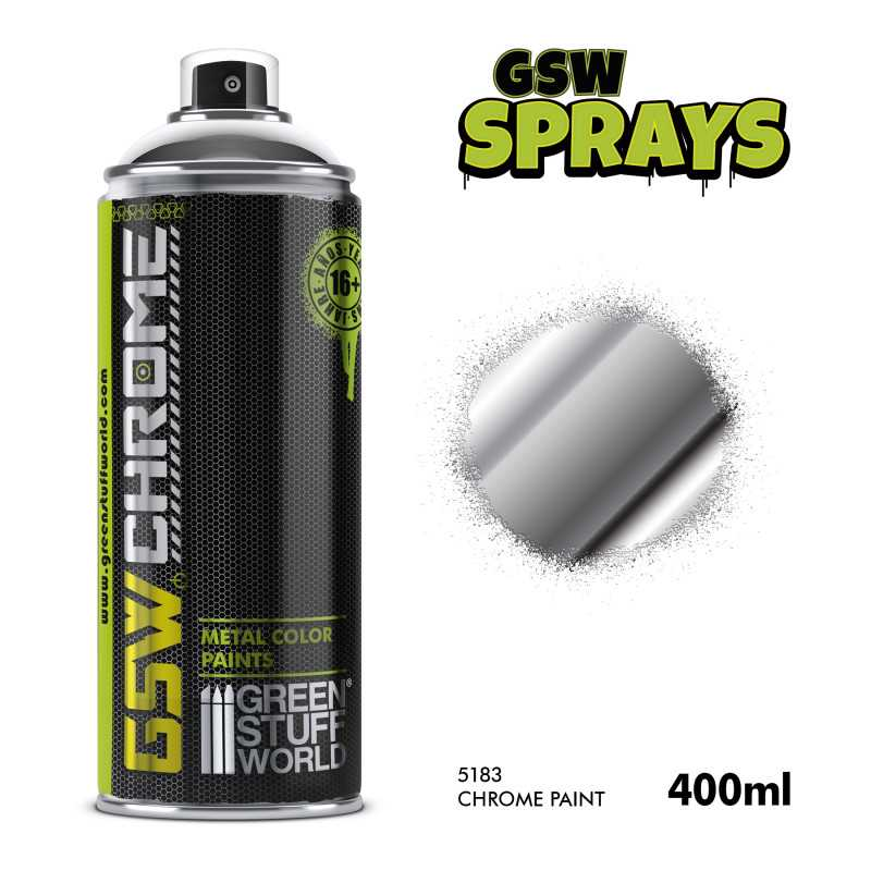 Green Stuff : Spray Chrome (400ml)