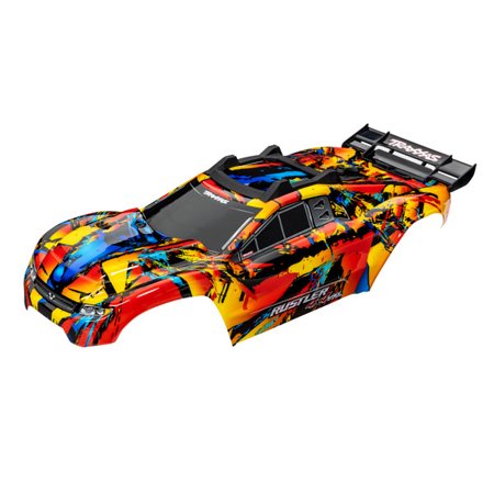 Traxxas : Body Solar Flame Rust. 4x4 CMPL