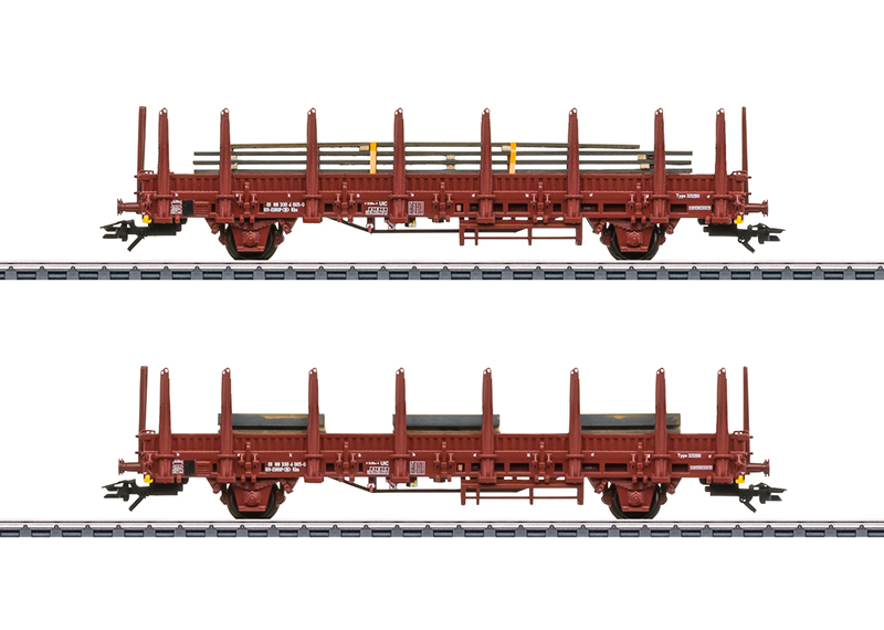 Marklin : Wagons è ranchars avec chargement SNCB-NMBS