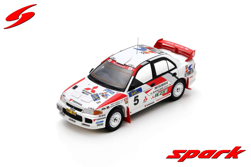 Spark : Mitsubishi Lancer EVOLUTION Ⅲ │ No.5 8th Rally Hong Kong - Beijing 1995 K. Shinozuka - P.Kuukkala