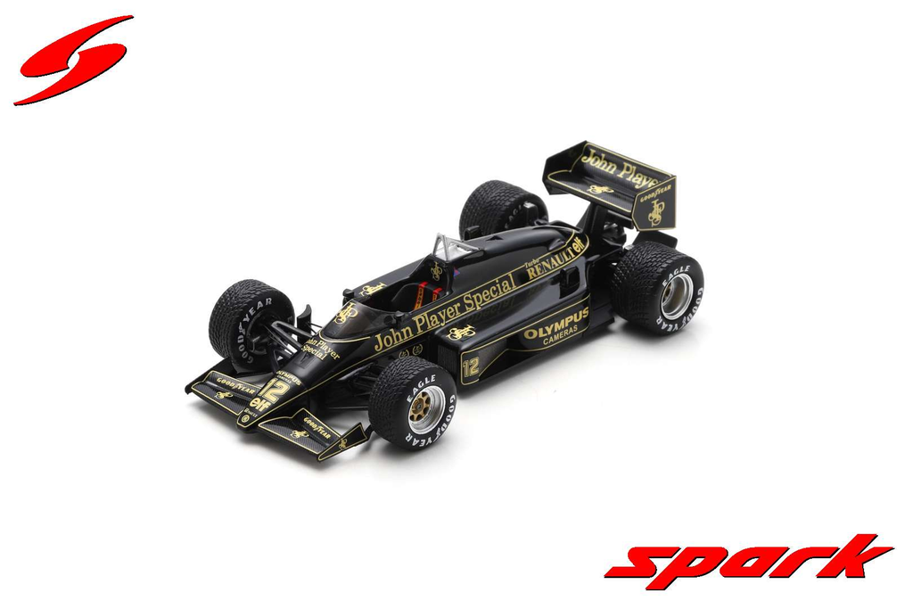 Spark : Lotus 97T │ No.12 Winner Belgium GP 1985