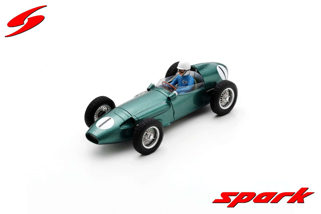 Spark : Aston Martin DBR4 │ No.1 2nd International Trophy 1959 Roy Salvadori