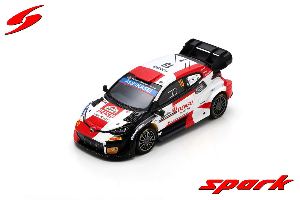 Spark : TOYOTA GR Yaris Rally1 Hybrid │ No.18 TOYOTA GAZOO Racing WRT 5th Rally Japan - 2023 T. Katsuta - A. Johnston