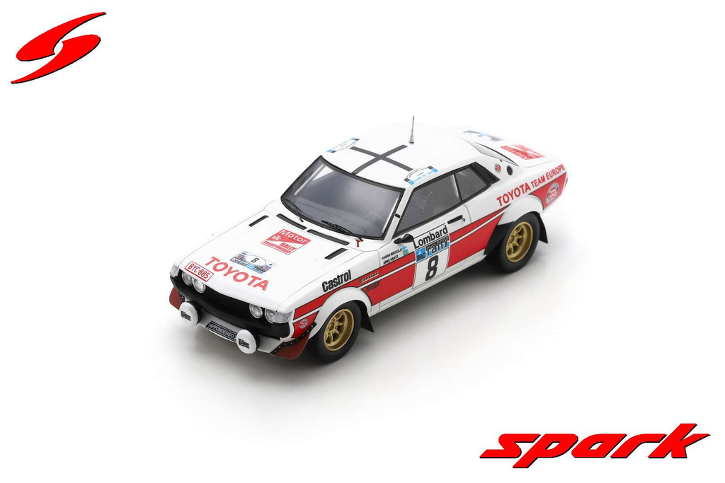 Spark : TOYOTA Celica 2000 GT │ No.8 2nd Lombard RAC Rally 1977 H. Mikkola - A. Hertz