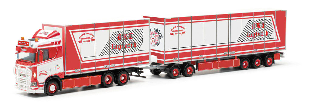 Herpa : Scania CS20 ND combinaison suédoise │ Daniel Karlsson