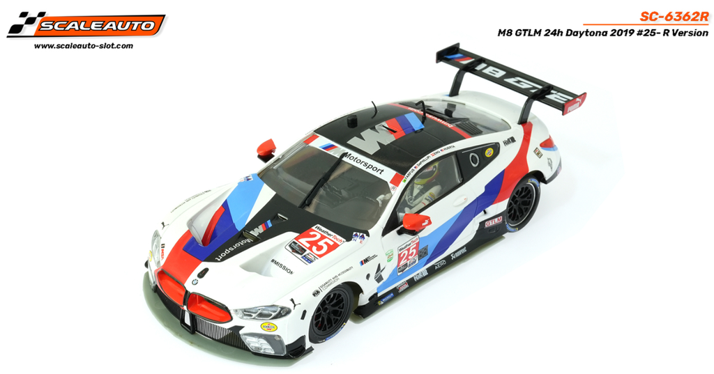 Scaleauto : BMW M8 GTE n°25 Daytona 2019 Chassis  R-Series 