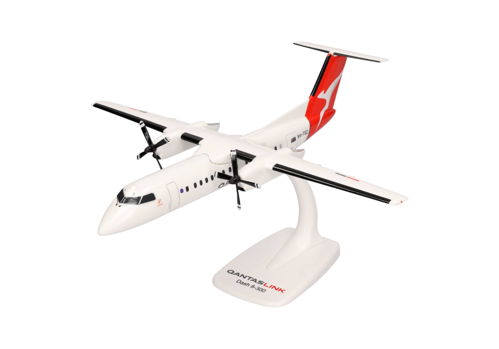 Herpa : QantasLink DHC-8-300 │ VH-TQZ “Bundaberg” 