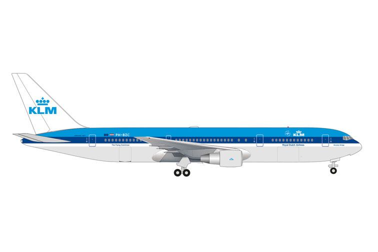 Herpa : Boeing 767-300 KLM PH-BZC Brooklyn Bridge (NL) 