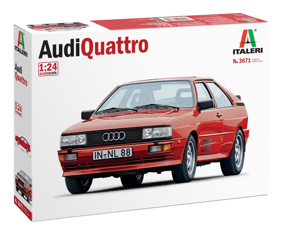 Italeri : Audi Quattro  